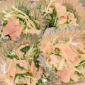 monogram's cooksnap of when they made 【お弁当】水菜とベーコンのコンソメ炒め.