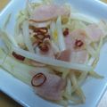 ザユミ's cooksnap of when they made ◇もやしとベーコンのナンプラー炒め◇.