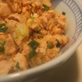 napico's cooksnap of when they made 止まらない☆味噌バターの鮭そぼろ.