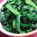 羽尼うに's cooksnap of when they made ほうれん草のゴマ和え♪.