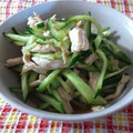 しんばしママ's cooksnap of when they made あっさり☆きゅうりとささみの和え物.