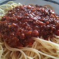 すーさんよん's cooksnap of when they made トマトが余ったらミートソース☆.