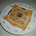 ＠迷子＠'s cooksnap of when they made 裏ワザ～♪こぼさず美味しいツナトースト☆.