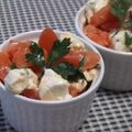 shouko's cooksnap of when they made トマトとクリームチーズのひんやりサラダ.