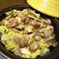 kurukurumin's cooksnap of when they made タジン鍋で☆キャベツの目玉チーズ焼き.
