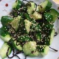 シュハリ's cooksnap of when they made ☆簡単ピリ辛☆キュウリの塩昆布あえ.