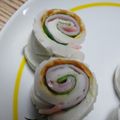 ゆみらんたん's cooksnap of when they made ちくわのハム大葉くるくる.
