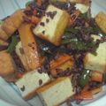 九道礼菜's cooksnap of when they made ラー油でピリッ☆厚揚げとひき肉の炒めもの.