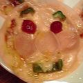 まりンち's cooksnap of when they made 餃子の皮でアンパンマンピザ.