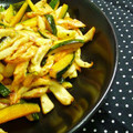 いこたん's cooksnap of when they made ♪竹輪とカボチャ皮のマヨカレー炒め♪.