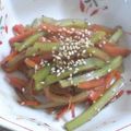 まんまるかえる's cooksnap of when they made ★ブロッコリーの茎きんぴら★.