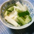 えまっちママ's cooksnap of when they made 長いもと胡瓜で～ピリッとわさび和え.