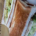 cheecho's cooksnap of when they made 春キャベツとアボカドのカフェ風サンド.