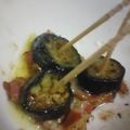 noah3's cooksnap of when they made ナス・チーズ・ベーコンの挟み焼き.
