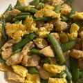ame-ikuru's cooksnap of when they made スナップえんどうと鶏むね肉の塩炒め.
