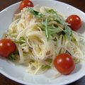 ヌーシ's cooksnap of when they made ちょっと一品に　春雨サラダ.