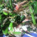 harumidori's cooksnap of when they made 簡単♪ほうれん草と小女子のソテー.