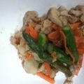 MantaLaw's cooksnap of when they made 台湾家庭料理☆アスパラ＆豚肉の炒め物　.