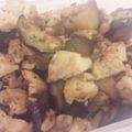 MofeMofee's cooksnap of when they made なすと豆腐とひき肉炒め丼.