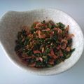 リャン's cooksnap of when they made カブ菜の桜エビ炒め.