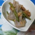 ＊さりまま＊'s cooksnap of when they made 鶏肉とこんにゃくとインゲンの炒め煮.