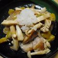 チヒナコ's cooksnap of when they made キノコとさつま芋のおろしポン酢ソース♪.