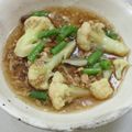 あっこ姉's cooksnap of when they made カリフラワーの和風そぼろあん ♪.