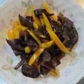 ゆりYO船長's cooksnap of when they made ピーマンとキクラゲのオイスターソース炒め.