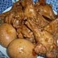mokop's cooksnap of when they made 鶏手羽元の味噌煮.