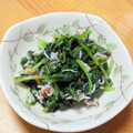 67ice's cooksnap of when they made 青菜としらすの梅和え.