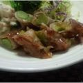 inyako's cooksnap of when they made ブロッコリーの茎の肉巻き.