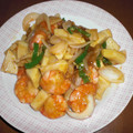 kiiroともちゃん's cooksnap of when they made 海老と筍の中華炒め.