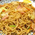 miino's cooksnap of when they made かくし味で美味しい焼きそば♫♬.