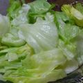 レアレアチーズ's cooksnap of when they made シンプルだけど美味しい♡レタスサラダ.