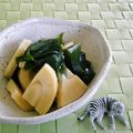 にゃんた１０４'s cooksnap of when they made おふくろの味☆わかたけ煮☆.