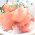 ａ★mama's cooksnap of when they made トマトの漬け丼.