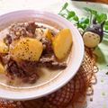 悠おかしゃん's cooksnap of when they made 牛乳de白い肉じゃが *.｡o○☆*ﾟ.
