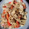 Linlyn's cooksnap of when they made パプリカ＆豚肉♡マスタードマヨ炒め.