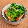 島子☆'s cooksnap of when they made 菜の花とトマトの美肌サラダ.