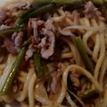 れそそ's cooksnap of when they made ニンニクの芽と豚肉のやきそば.