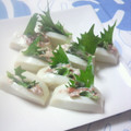 澪NA穂's cooksnap of when they made 梅としそとかまぼこ.