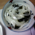 namy7mori's cooksnap of when they made 新玉ねぎとわかめの和風マリネ(?)。.