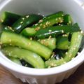 レアレアチーズ's cooksnap of when they made きゅうりでもう１品☆.