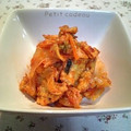 ばるぼあ's cooksnap of when they made 1分でおつまみ☆イカ天のキムマヨ和え.