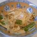 はつこたん's cooksnap of when they made 幅広キヌサヤの卵とじ.