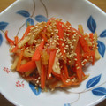 はしるみ's cooksnap of when they made 母直伝！大根の皮のキンピラ.