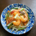 カルン's cooksnap of when they made お家でタイ料理「いかと海老の和えもの」.