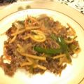 マダガスカル☆'s cooksnap of when they made 美味しいチンジャオロース (青椒肉絲).