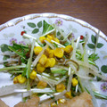 ブルーポピィ's cooksnap of when they made 水菜と大根のコーンちりめんサラダ.