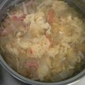 ｺｱﾗ's cooksnap of when they made ★白菜とカニカマのスープ.